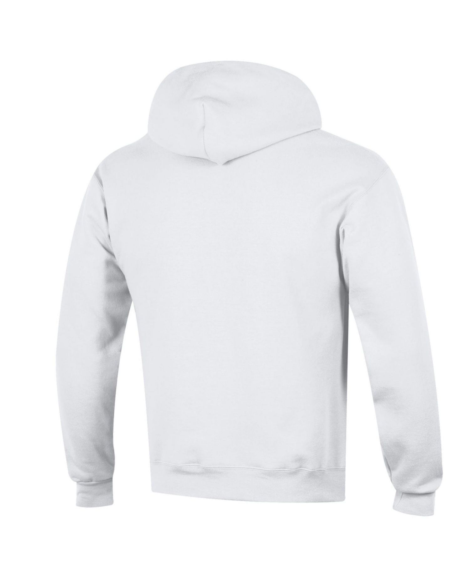 Men's White Texas Longhorns Basic Arch Fleece Pullover Hoodie