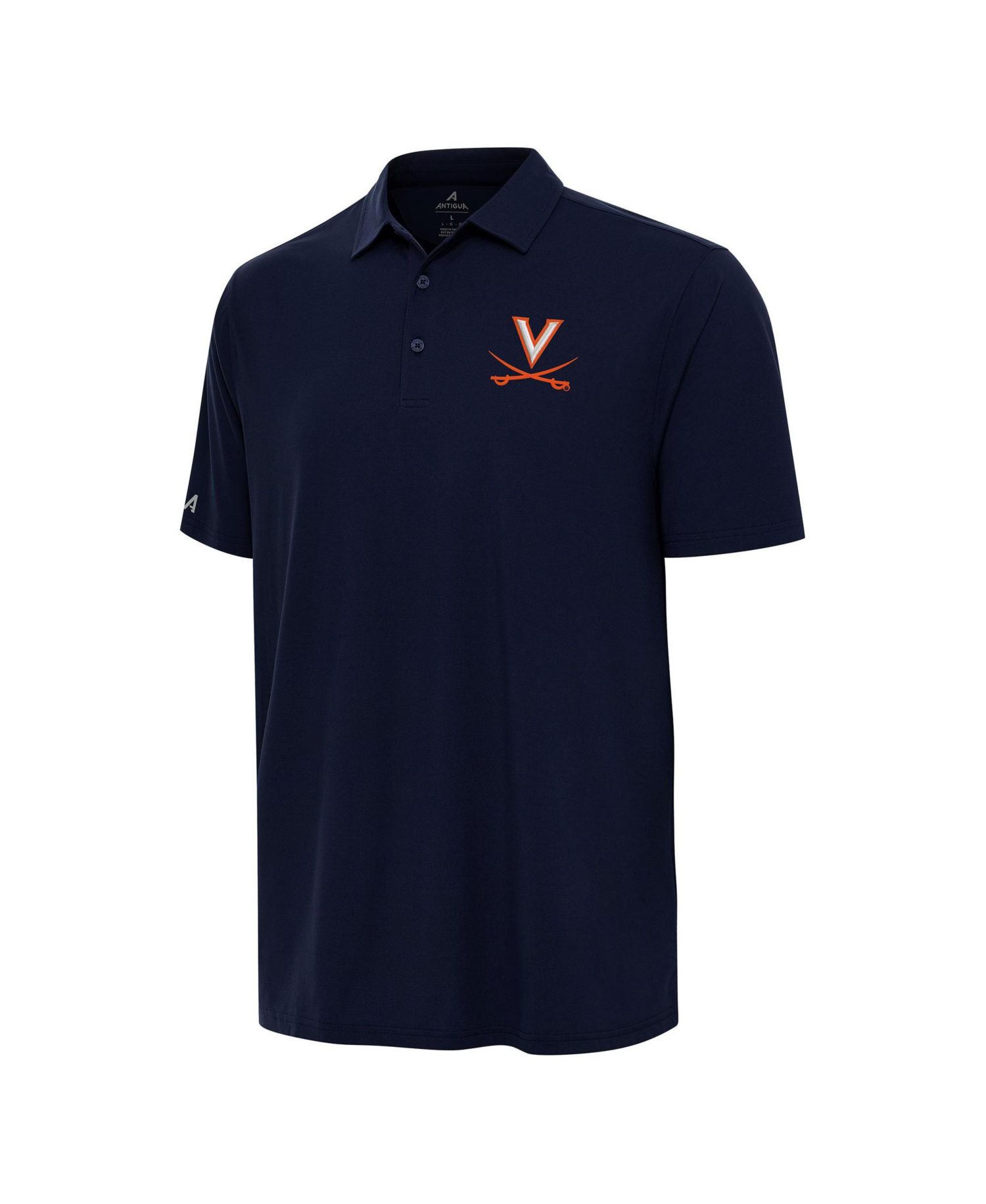 Men's Navy Virginia Cavaliers Era Polo Shirt