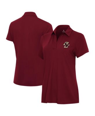 Women's Maroon Boston College Eagles Era Polo Shirt