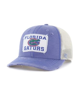 Men's and Women's Blue Florida Gators Egremont Well-Worn Adjustable Trucker Hat