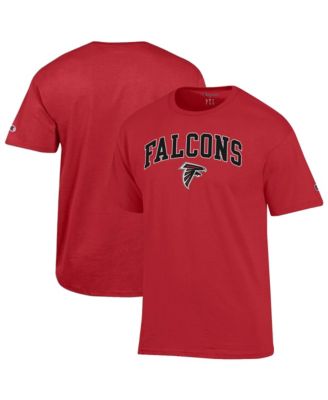 Men's Red Atlanta Falcons Arch Over Logo T-Shirt