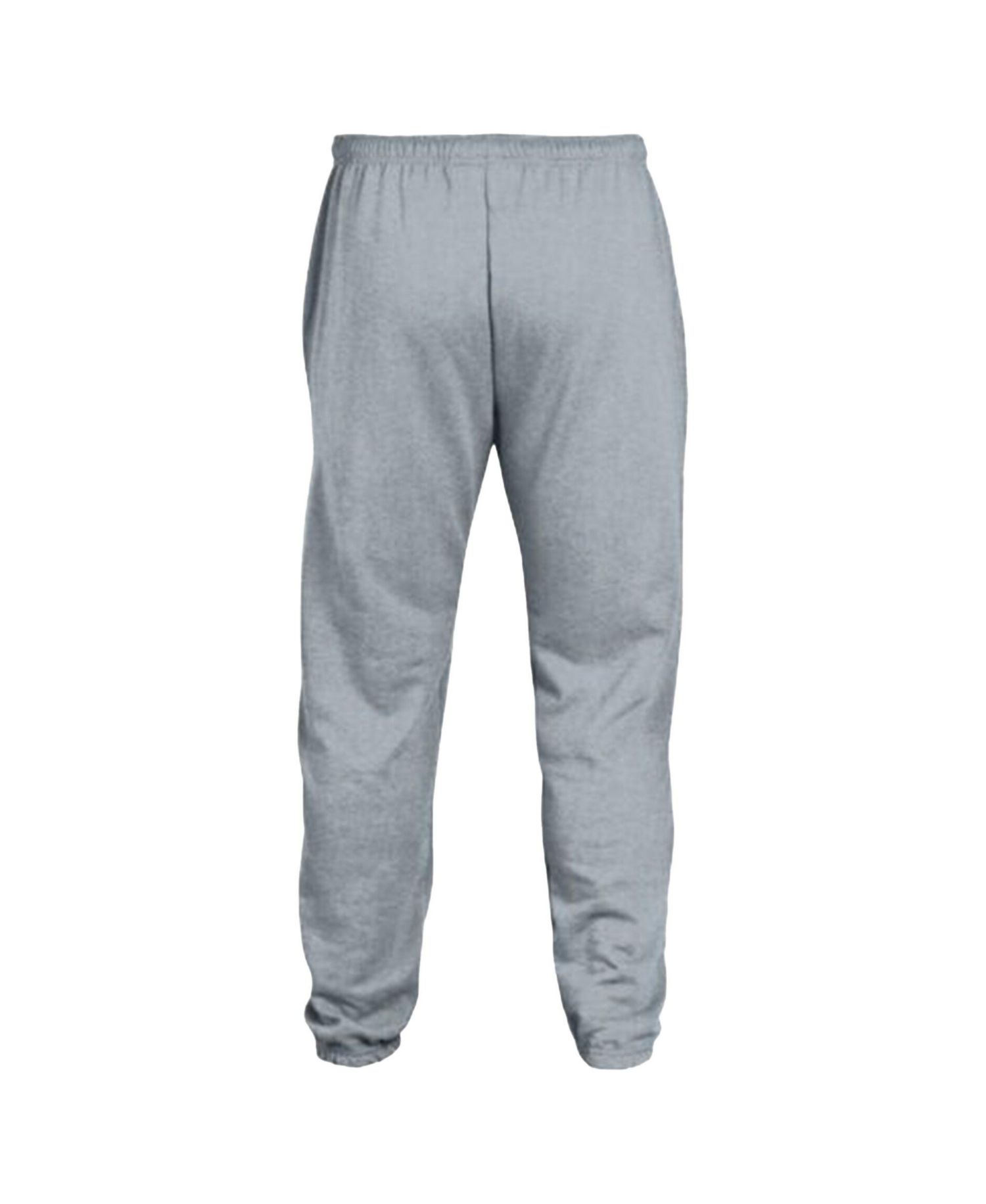 Men's Heather Gray Oklahoma Sooners Powerblend Banded Fleece Sweatpants