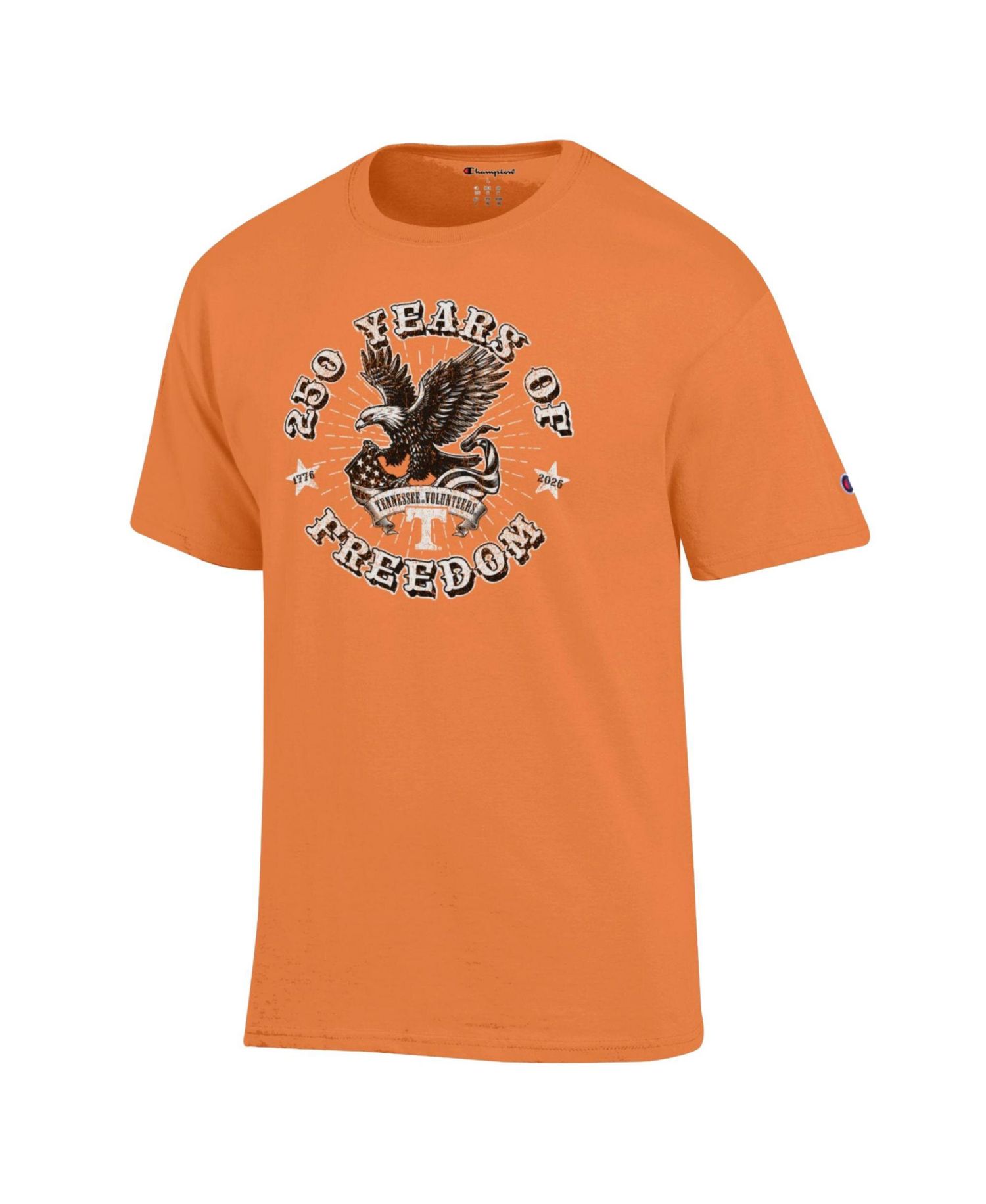 Men's Tennessee Orange Tennessee Volunteers Americana 250 Years of Freedom Tonal T-Shirt