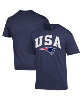 Men's Navy New England Patriots Americana T-Shirt