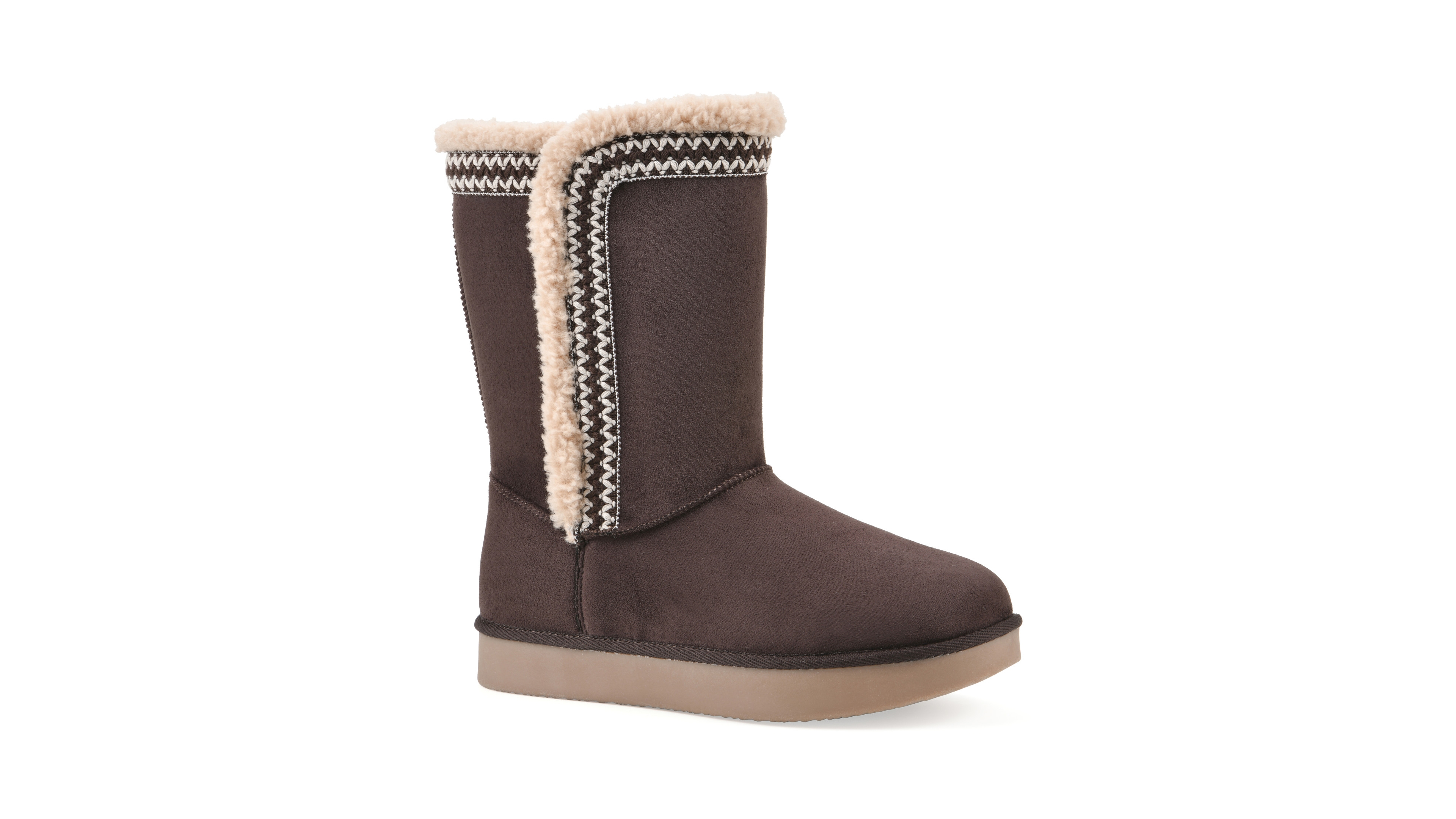 White Mountain Women's Blanca Faux Fur-Lined Boots