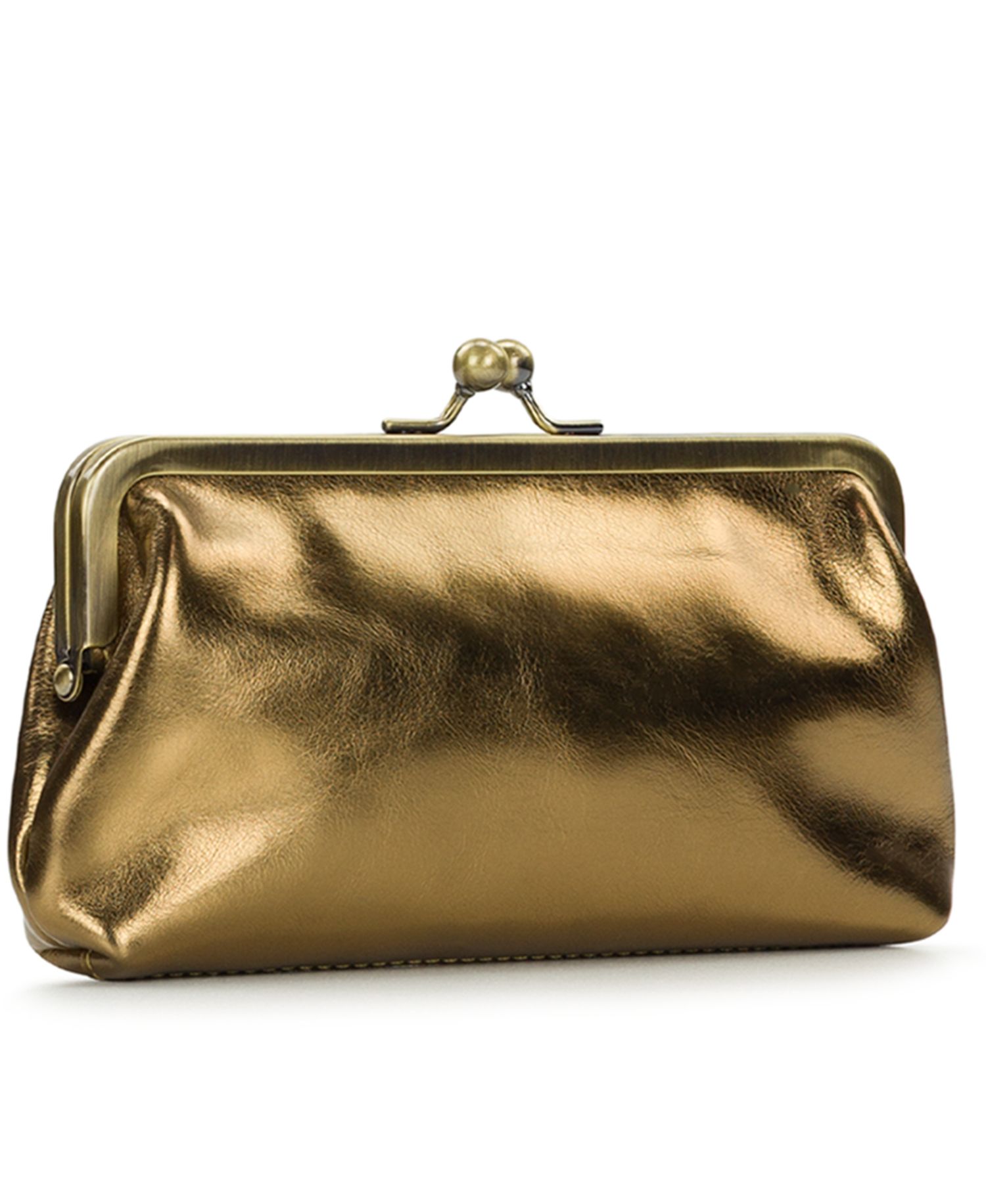 Mini Potenaz Leather Frame Crossbody Bag