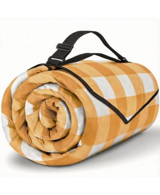 80''x80'' Picnic Blanket Waterproof Foldable Beach Mat Sandproof