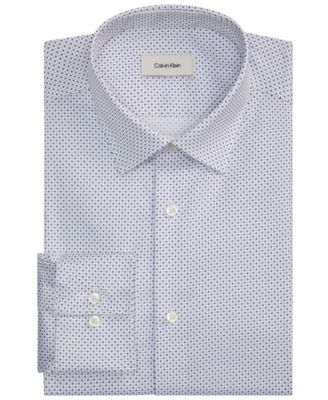 Men's Cotton Stretch Slim-Fit Dress Shirt