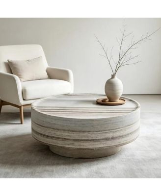  Round 31.5" Coffee Table for Living Room