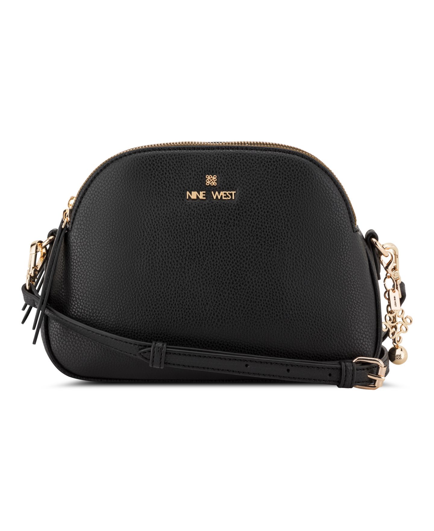 Женская сумка Nine West Calianna Dome Small Crossbody Handbag, цвет: Чёрный — фото 1