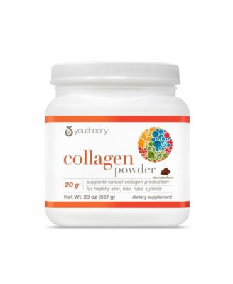 Collagen Powder Premium Collagen Supplement with Vitamin C and Biotin For Healthy Hair, Skin, Nails and Joints Chocolate 20 Ounce