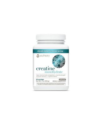 Creatine Monohydrate Powder, Unflavored, 9 Ounces, Easy to Dissolve, Dairy and Soy Free, No Gluten Ingredients
