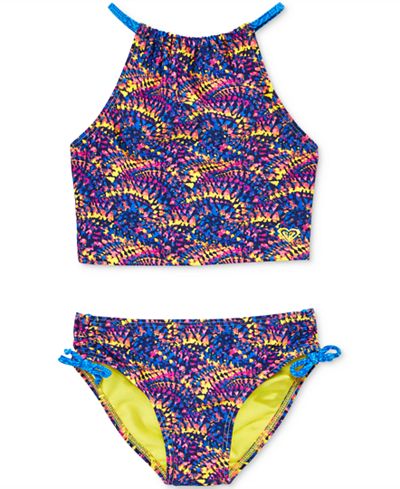 Roxy 2-Pc. Holiday Away Tankini, Little Girls (2-6X)