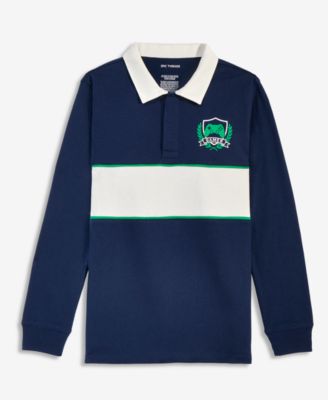 Boys' 4-20 Long-Sleeve Rugby Sweater