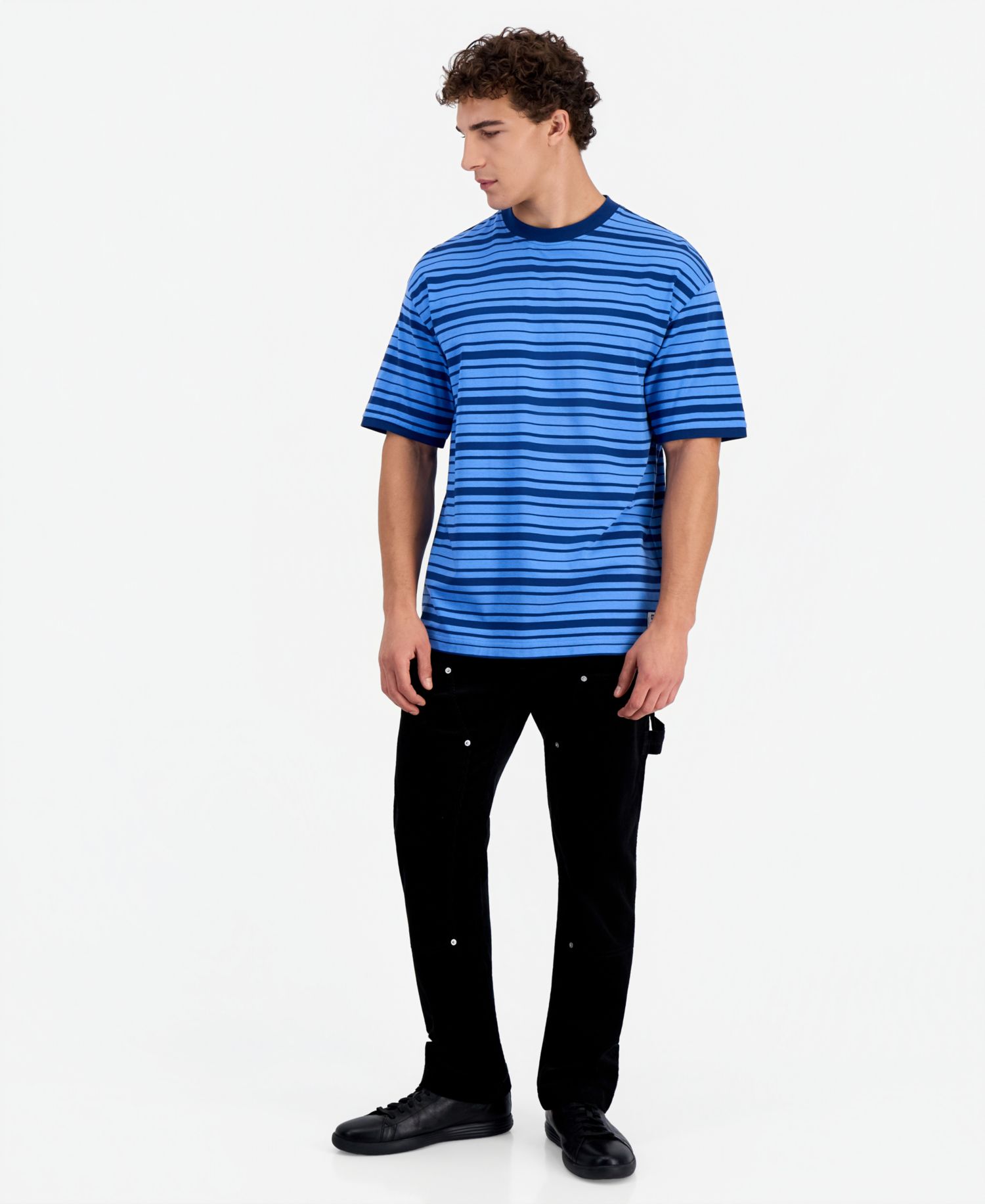 Men's Nolisto Striped Regular-Fit T-Shirt