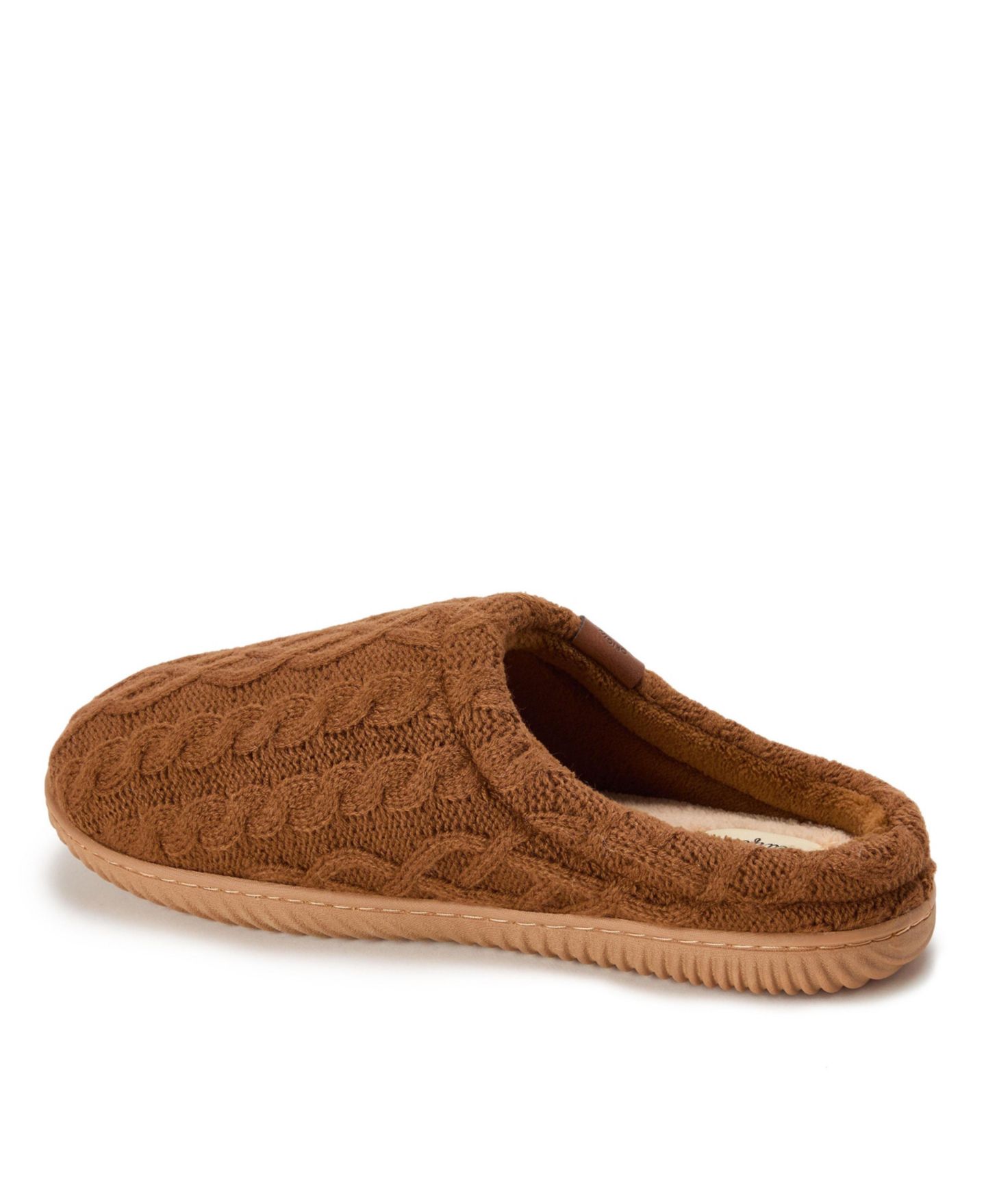 Мужские сабо Dearfoams Case Casual Clog Slippers, цвет: Каштановый — фото 5