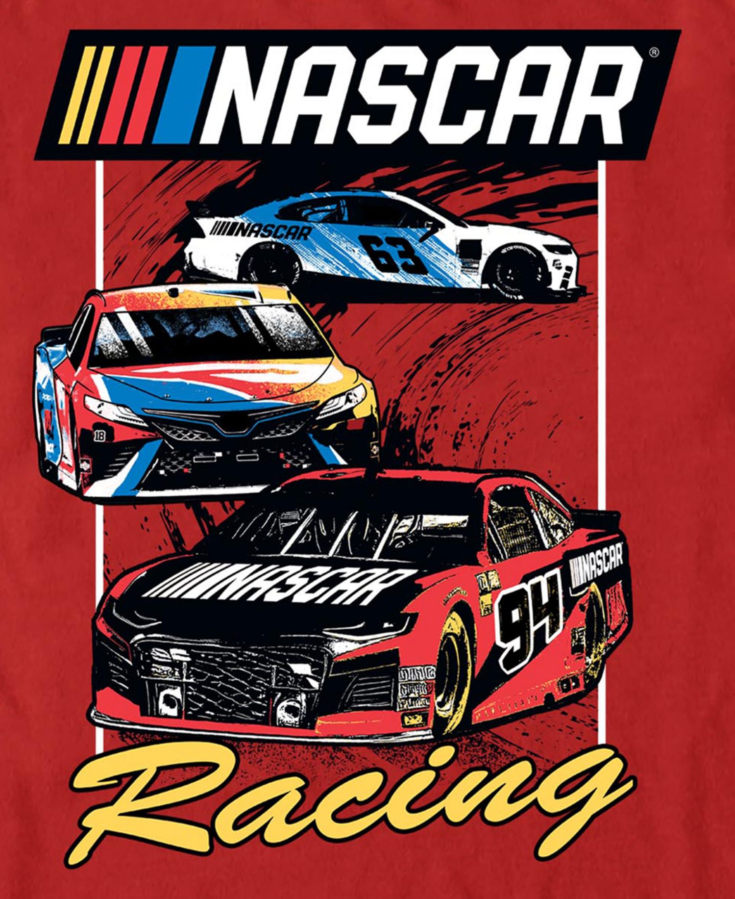 Men's Nascar Racers Graphic T-Shirt
