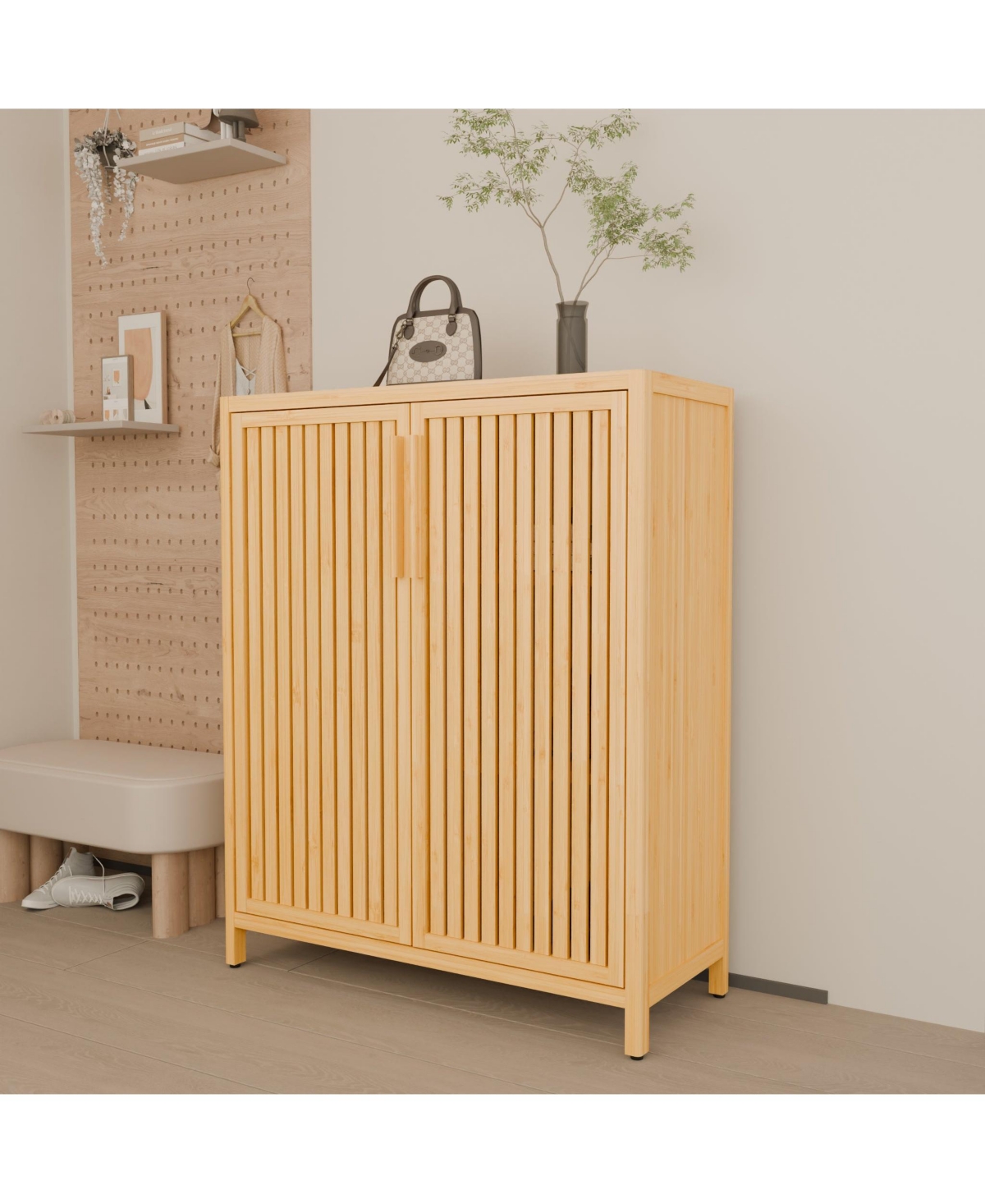 Boyel Living 42-Inch Multi-Scene Storage Cabinet Versatile Shoe and Bathroom Cabinet