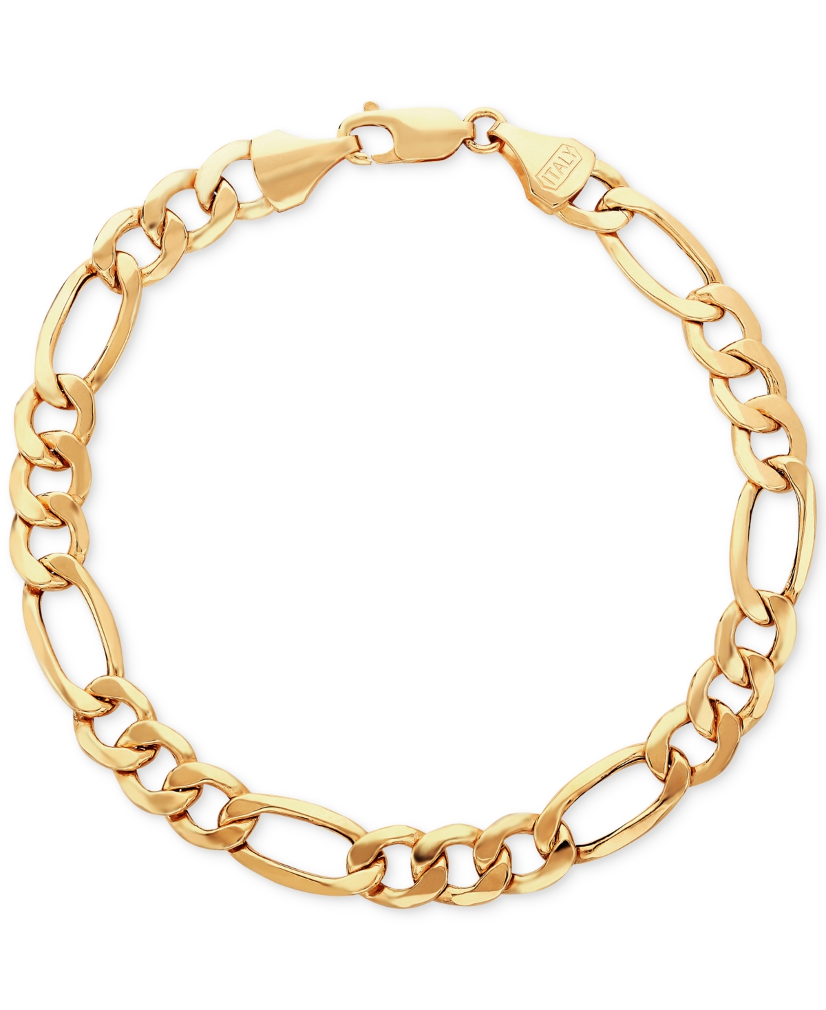 Men's Figaro Link Bracelet in 10k Gold - Yellow Gold
