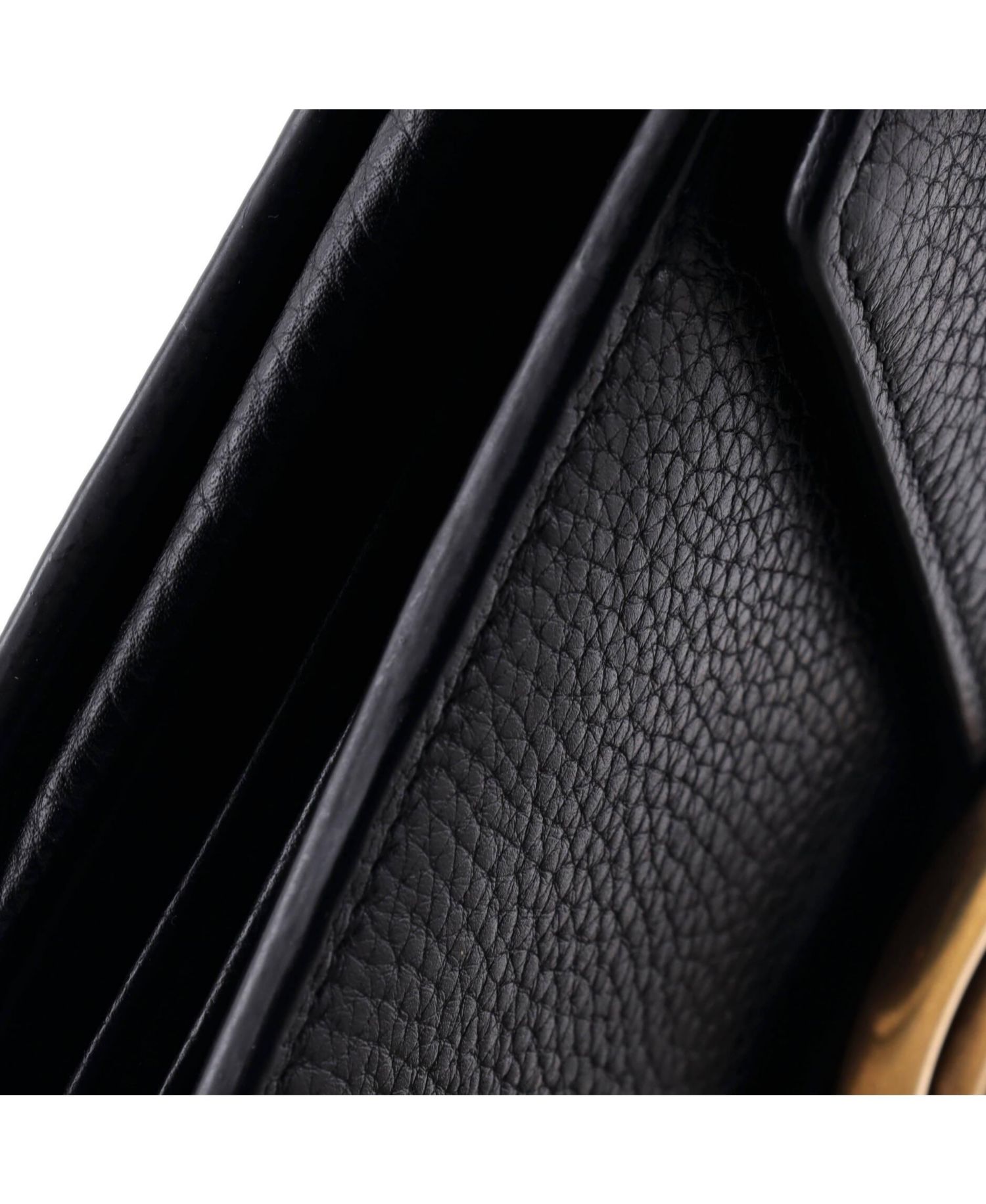 Mini GG Marmont Chain Wallet Leather