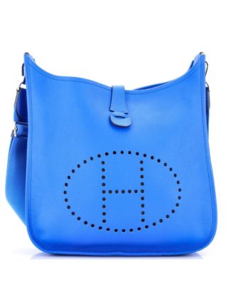 Pre-Owned Hermes GM Evelyne Bag Gen III Clemence