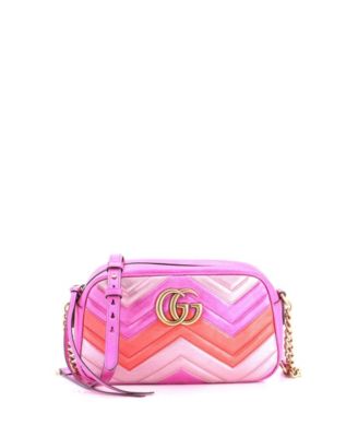 Small GG Marmont Shoulder Bag Matelasse Leather