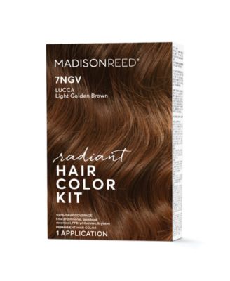 8-Piece Lucca Light Golden Brown Radiant Hair Color Kit