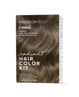 8-Piece Umbria Light Neutral Brown Radiant Hair Color Kit