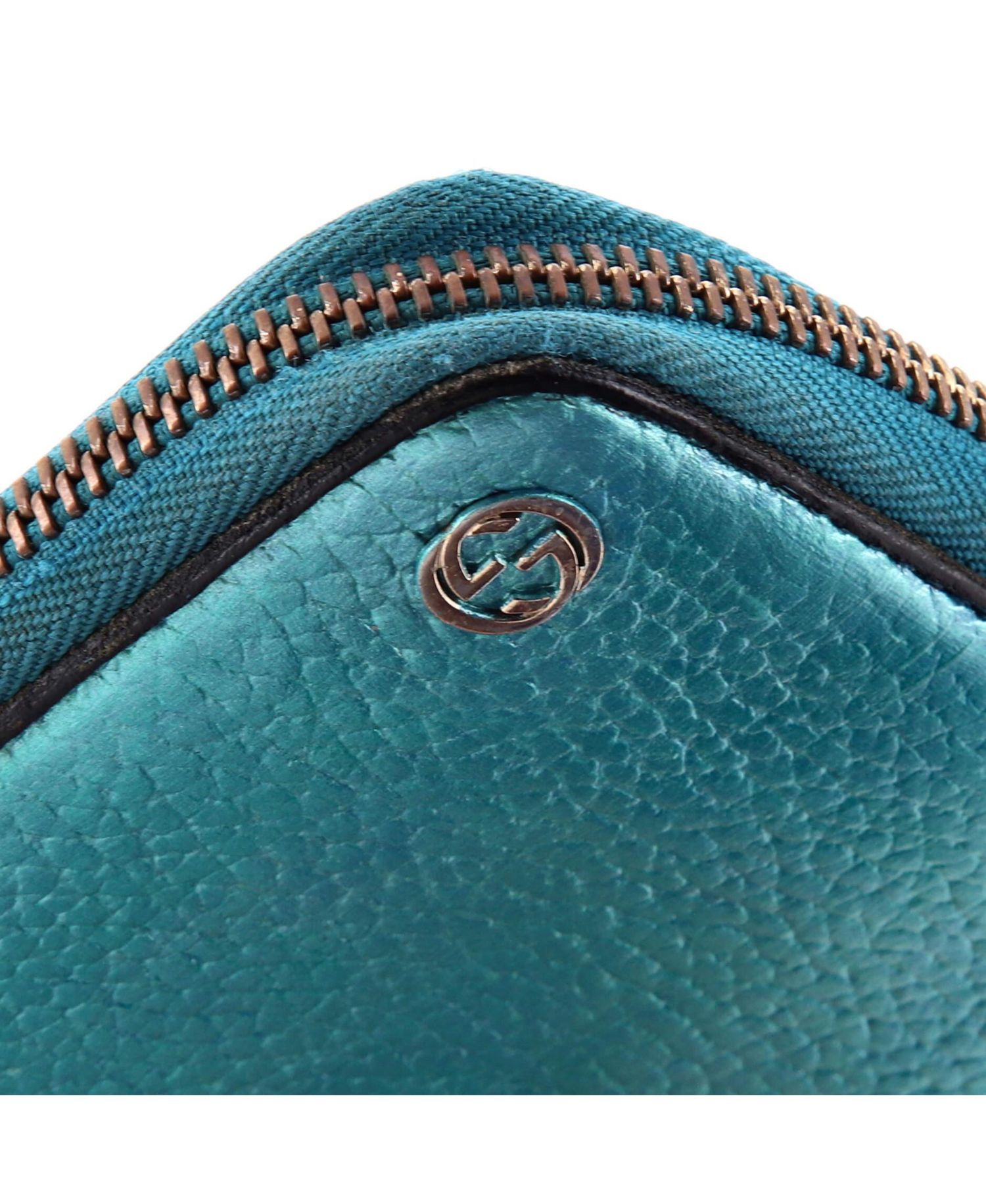 GG Marmont Zip Around Wallet Leather