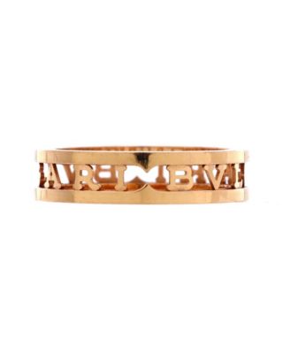 B.Zero1 Logo Openwork Ring