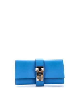 Pre-Owned Hermes 23 Medor Clutch Chevre Mysore