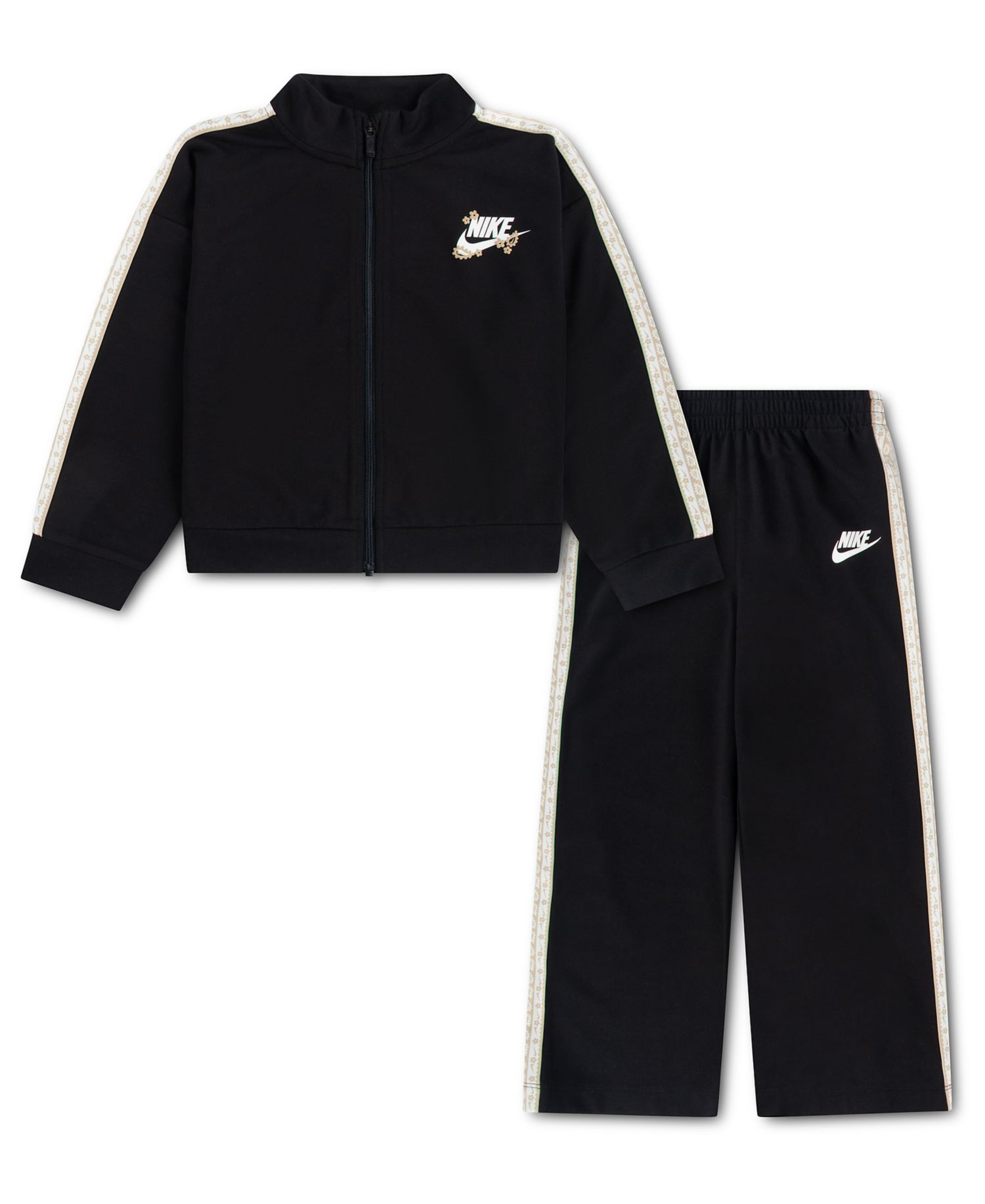 Girls' 2T-6X Retro Remix Jacket and Pants, 2-Piece Set
