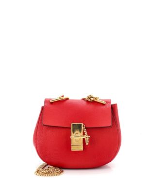Mini Drew Crossbody Bag Leather