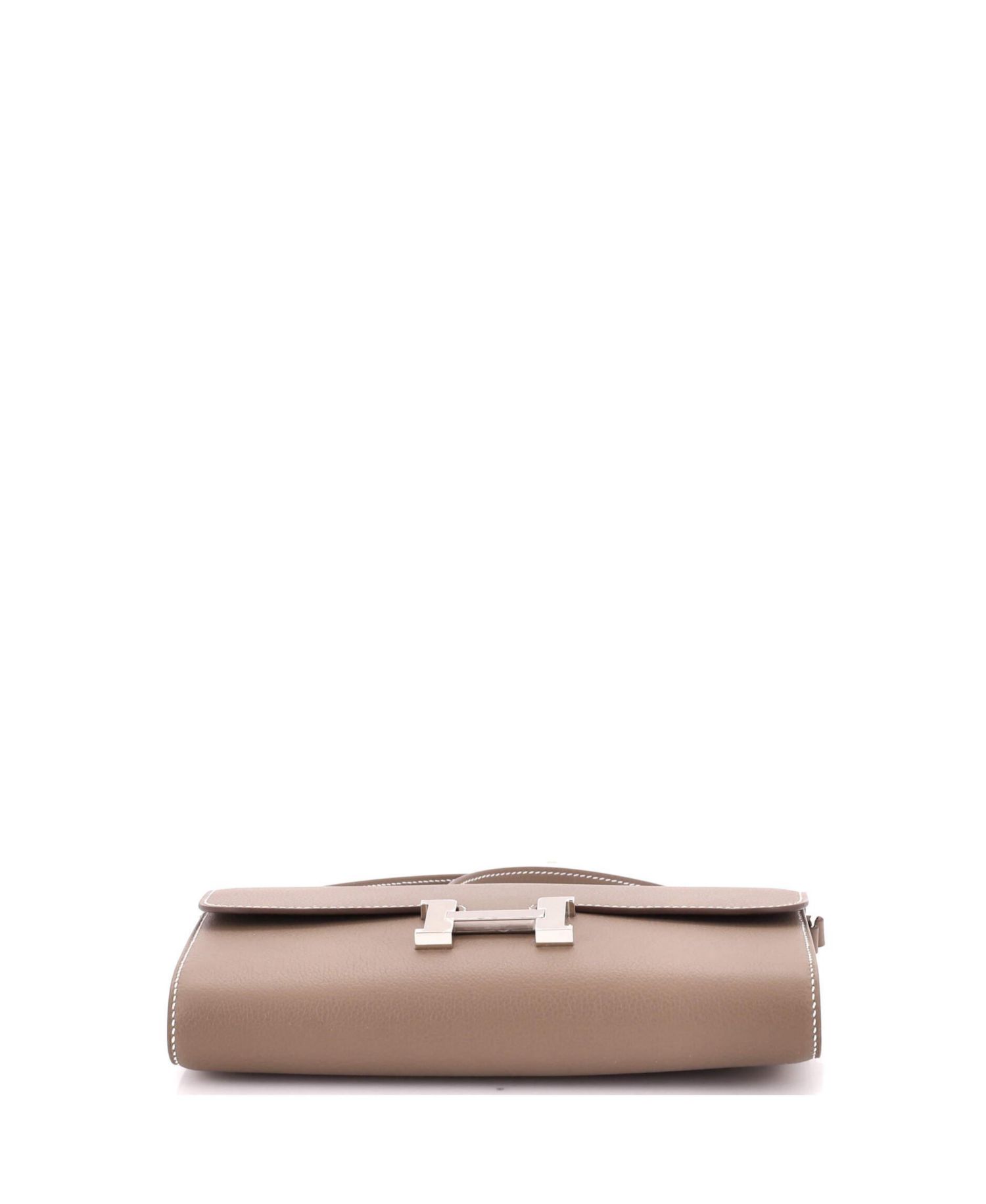 Pre-Owned Hermes Constance To Go Wallet Evercolor