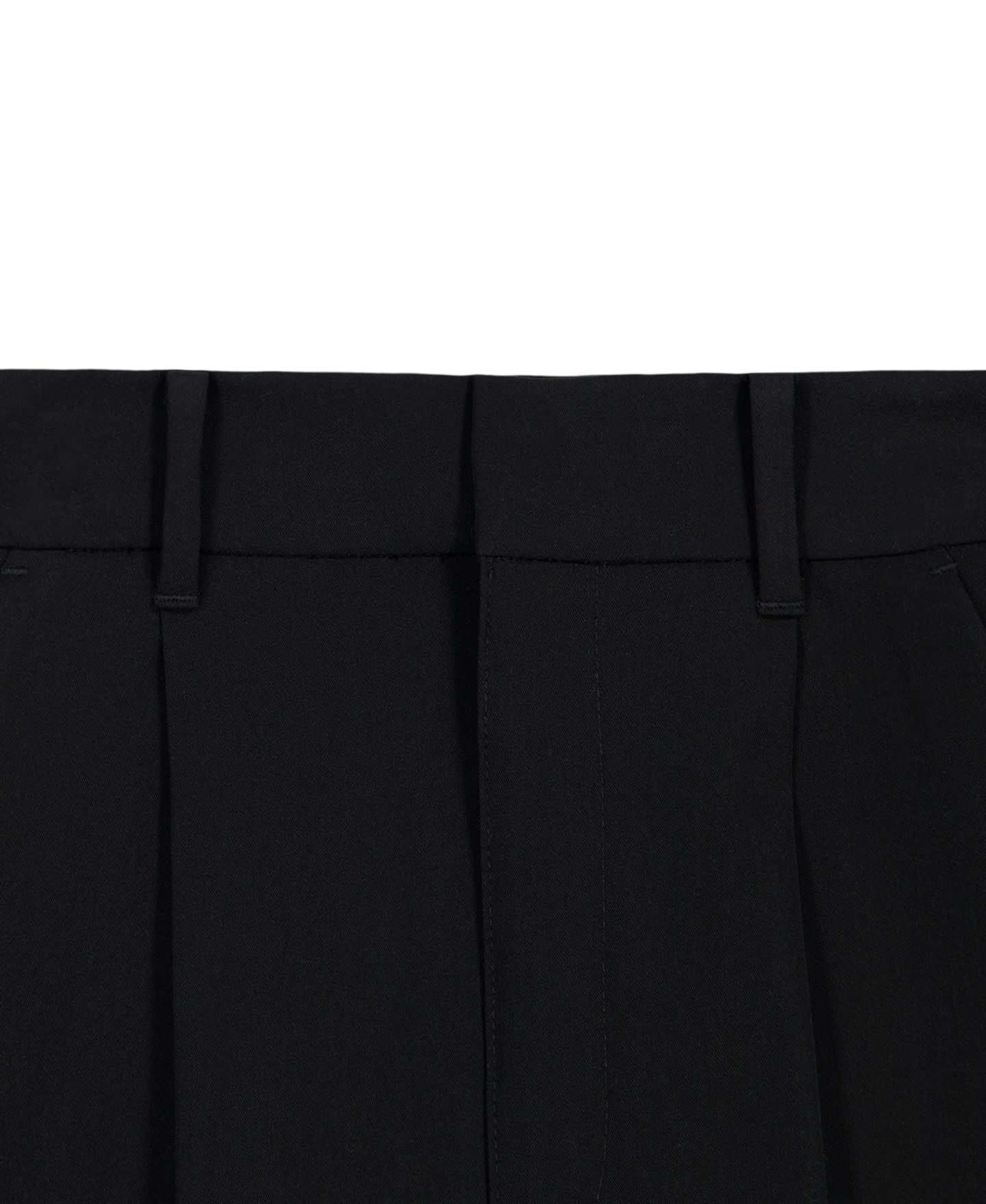 Брюки Calvin Klein Refined Stretch Tailored Wide-Leg для девочек, цвет: Чёрный — фото 4