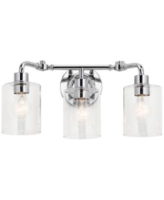 Gunnison 24" Wide Chrome 3-Light Bath Light