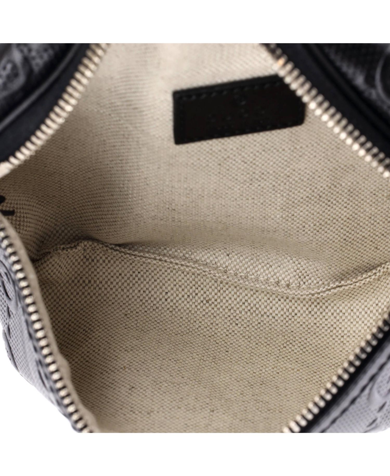 Small Belt Bag GG Embossed Perforated Leather