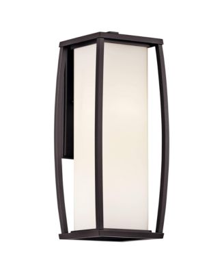 Bowen 18" High Bronze Outdoor Wall Light