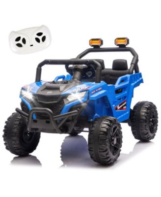 12V 2WD Ride-On UTV with 2.4G Parental Remote Control, 4-Wheel Suspension & Anti-Collision Bar, Ages 3-5