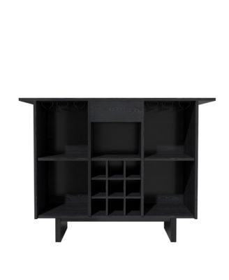 Modern Wine Cabinet Coffee Bar Cabinet with Wine Rack and Drawers