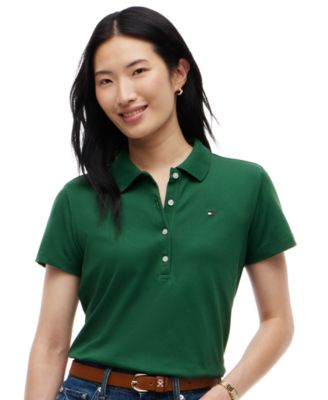 Women's Classic Pique Short-Sleeve Polo T-Shirt