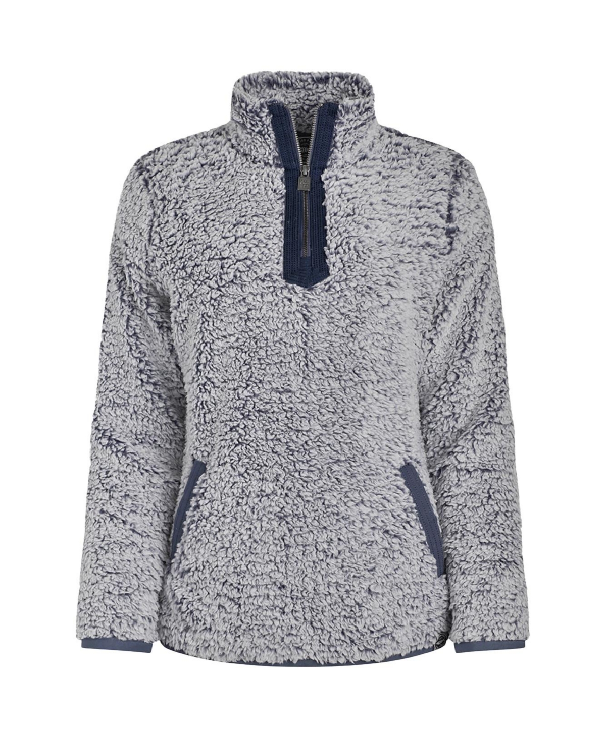 Weird Fish Women's Madi Cozy Quarter Zip Mock Neck Fleece Sweatshirt