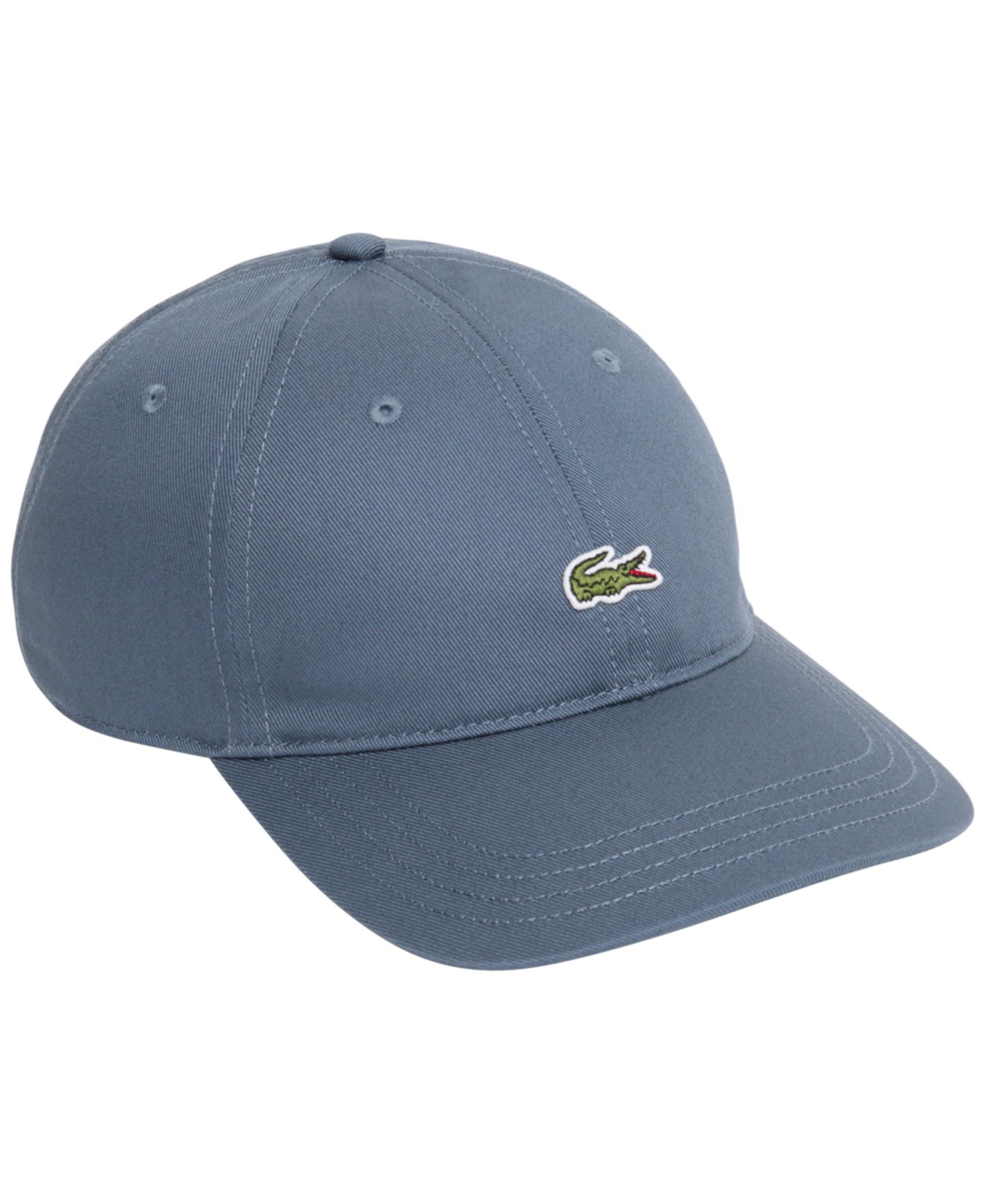 Мужская кепка Lacoste Adjustable Strap Twill, цвет: Серый — фото 1