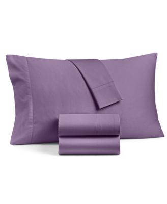 Solid 550 Thread Count 100% Cotton 4-Pc. Sheet Set, Queen