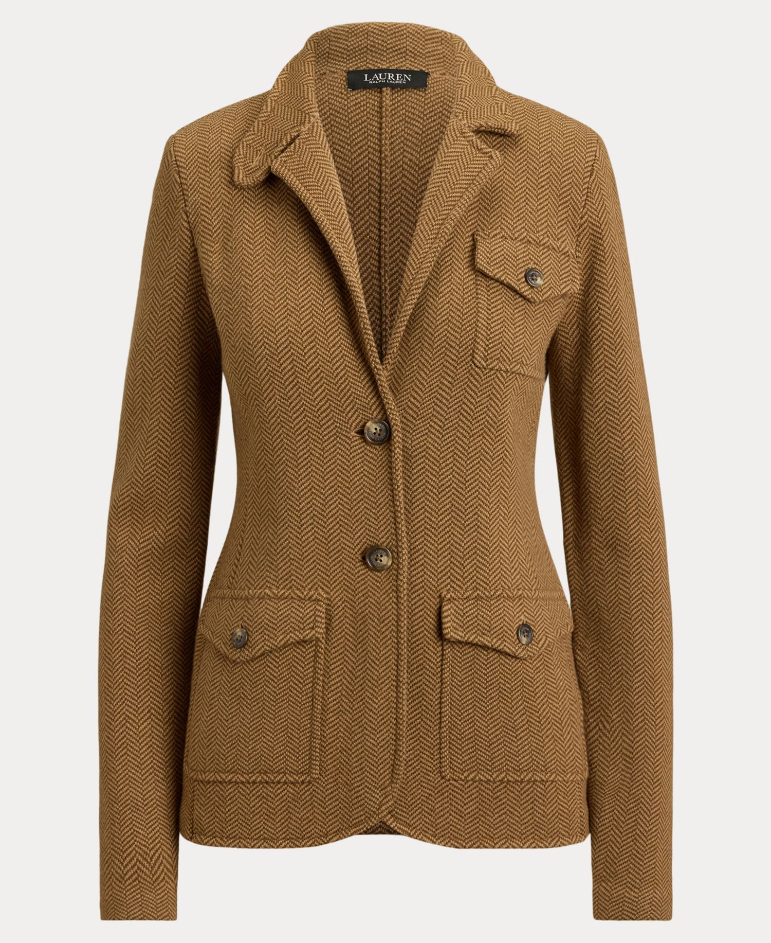 Women's Herringbone Sweater Blazer