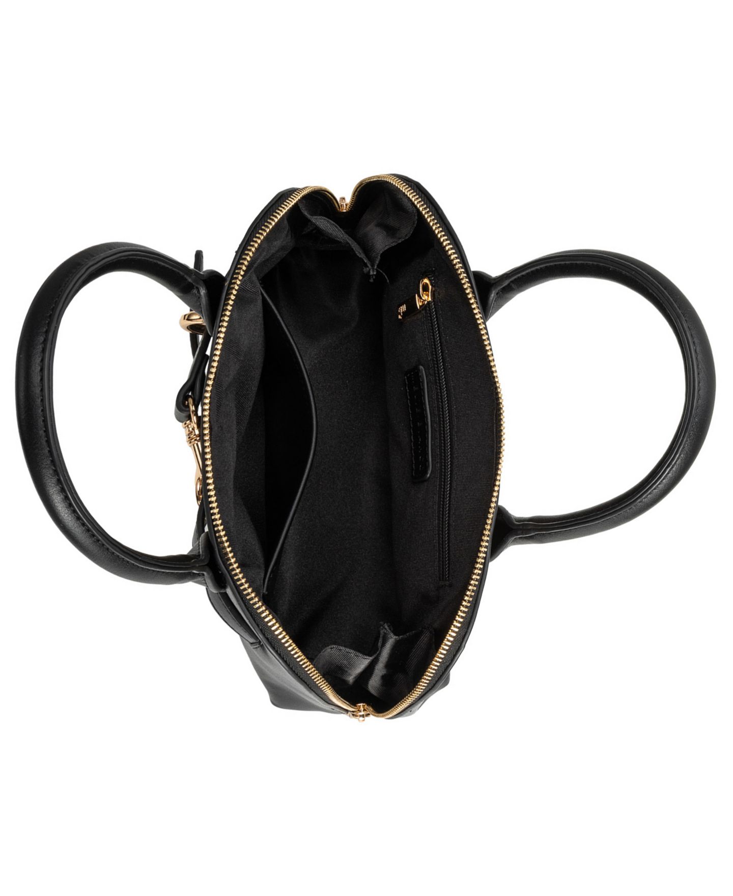 Женская сумка Melie Bianco Rue Medium Top Handle Satchel Handbag, цвет: Чёрный — фото 4