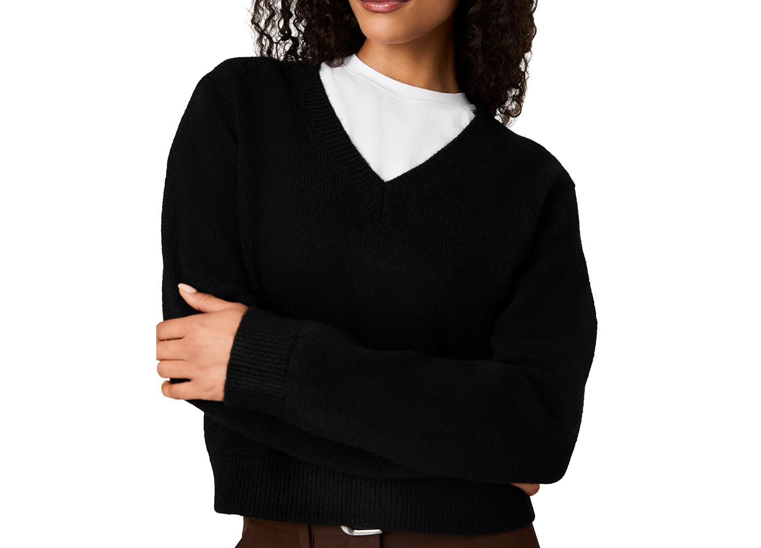 Women's Suzie Oversized V-Neck Pullover