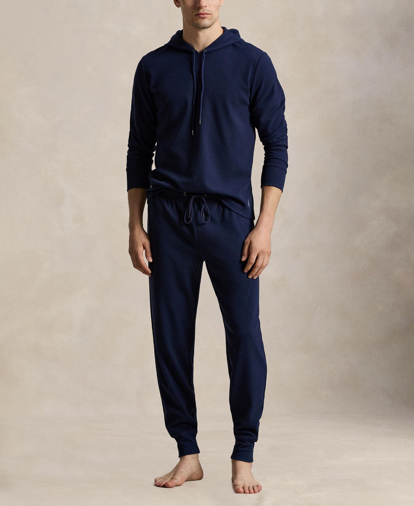 Пижамные брюки для мужчин — Polo Ralph Lauren, цвет: Тёмно-синий / Синий — фото 2