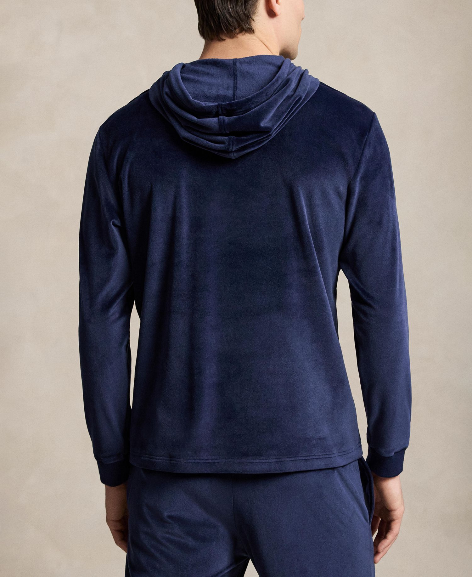 Men's Velour Pajama Hoodie