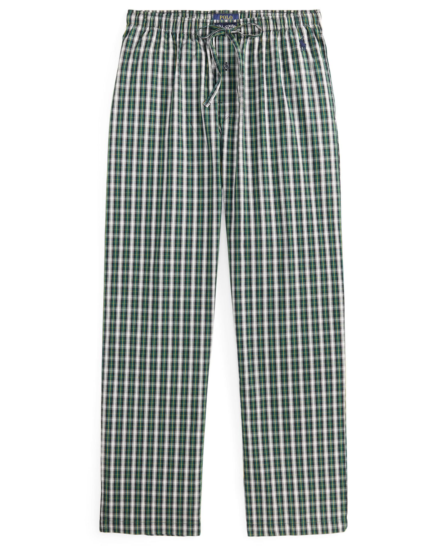 Пижамные брюки для мужчин, тканый — Polo Ralph Lauren, цвет: Клетчатый / Тёмно-синий — фото 4